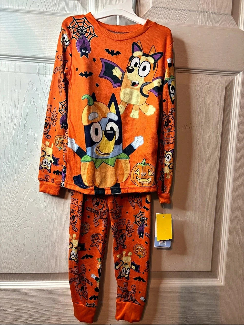 Bluey Unisex Size 6 Halloween Pajama Set NWT